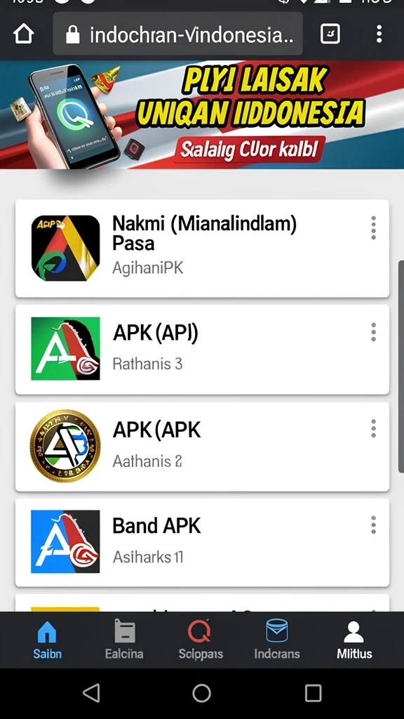 Aplikasi pesona77 Ringan untuk Android